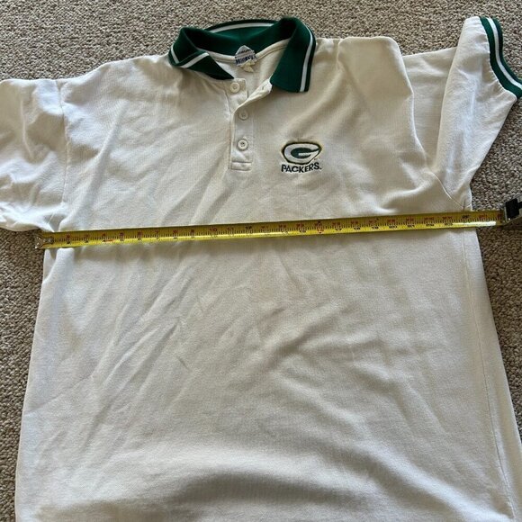 True Fan Green Bay Packers Polo Shirt Menās L Golf Sports Classic Preppy Gorpcor - Picture 9 of 10